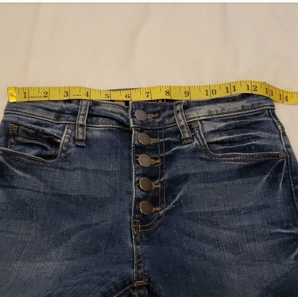 Kut from the Kloth Connie Button Fly Ankle Skinny High Waisted Jeans Summer - Picture 6 of 15